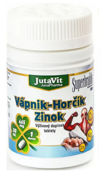 JutaVit Vápnik Horčík Zinok 1×30 tbl, doplnok výživy