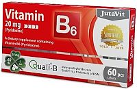 JutaVit Vitamín B6 20 mg 1×60 tbl, doplnok výživy