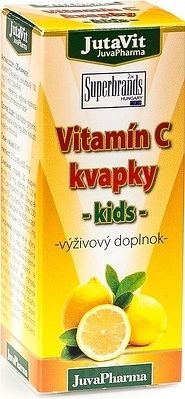 JutaVit Vitamín C kvapky - kids 1x30 ml