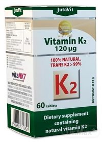 JutaVit Vitamín K2 prírodný 120 µg 60 tabliet