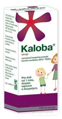 Kaloba sirup 1×100 ml, sirup (fľ.skl.hnedá+odmerka)