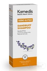KAMEDIS SEBO & PSO DANDRUFF SHAMPOO šampón proti lupinám 1x200 ml