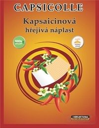 Kapsaicínová hrejivá náplasť CAPSICOLLE 7x10 cm 1x1 ks