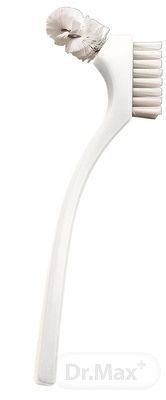 Kefka so špirálou BDC 150 na čistenie protéz biela 1x1 ks