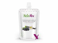 Ketomix Proteinove Pyre Cierna Ribezla Vanilka 1×1 ks, proteínové pyré