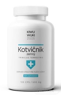 KIWU WUKI Kotvičník zemný 1×120 cps, doplnok výživy