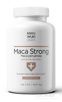 KIWU WUKI MACA Peruánska STRONG cps (koncentrát 6:1) (inov.2020) 1x120 ks