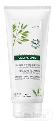 KLORANE BAUME APRÈS SHAMPOOING à l' Avoine 1×200 ml, balzam s ovsom - ultra jemný, pre všetky typy vlasov