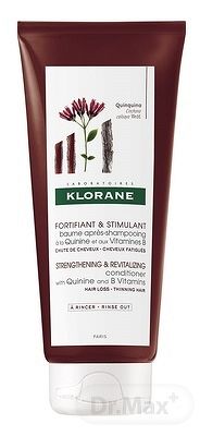 KLORANE BAUME À LA QUININE BALZÁM balzam na unavené vlasy, 1x200 ml