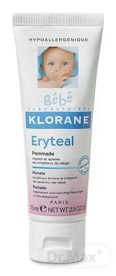 KLORANE BEBE ERYTEAL POMMADE masť na zaparenú pokožku 1x75 ml