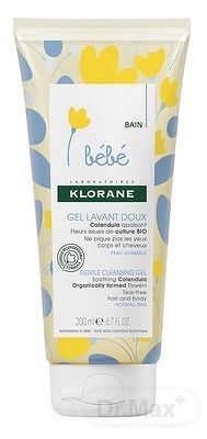 KLORANE BEBE GEL LAVANT DOUX (inovácia 2018) jemný umývací gél 1x200 ml