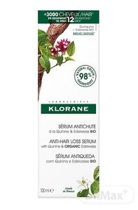 KLORANE SERUM ATICHUTE Quinine & Edelweiss BIO 1×100 ml, sérum