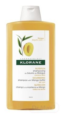 KLORANE SHAMPOOING AU BEURRE DE MANGUE šampón s mangovým maslom na suché vlasy 1x400 ml