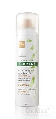 KLORANE SHAMPOOING SEC AU LAIT D'AVOINE (TEINTE) suchý šampón s ovseným mliekom - prirodzený odtieň 1x150 ml