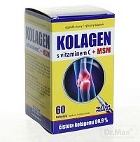 KOLAGEN s vitamínom C + MSM 1×60 cps, výživový doplnok