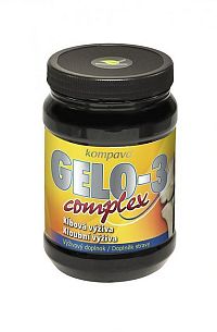 kompava GELO-3 COMPLEX prášok, príchuť pomaranč, 390 g