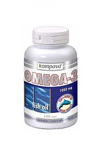 Kompava OMEGA-3 1000 mg cps 1x100 ks