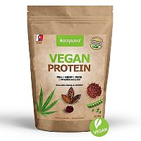 Kompava VEGAN PROTEIN 525 g - prášok, 100% rastlinný proteín, čokoláda a višňa