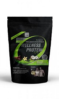 Kompava WELLNESS PROTEIN Daily prášok, príchuť kokos a čokoláda, 1x525 g