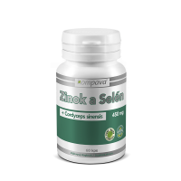 Kompava Zinok + Selén + Cordyceps Sinensis 1×60 cps, doplnok výživy