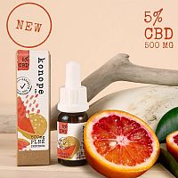 Konope co. 5% CBD Fresh Červený Pomaranč Full Spektrum 500mg 1×10 g