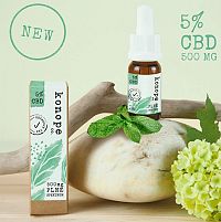 Konope co. 5% CBD Fresh Mäta Full Spektrum 500mg 1×10 g