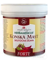 Konská masť FORTE hrejivá 1×500 ml, pre skutočnú úľavu