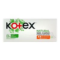 KOTEX vložky Liners Natural Normal 20 ks 1×1 ks