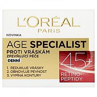 L´OREAL AGE SPECIALIST 45+ DENNÝ krém proti vráskam 1x50 ml