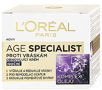 L´OREAL AGE SPECIALIST 55+ NOČNÝ 1x50 ml, krém proti vráskam