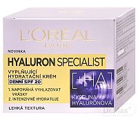L’Oréal Hyaluron Specialist vyplňujúci hydratačný krém SPF 20 50 ml