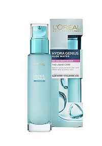 L´OREAL HYDRA GENIUS ALOE WATER denná hydratačná starostlivosť pre suchú a citlivú pleť 1x70 ml