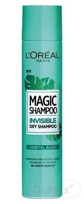L´OREAL MAGIC INVISIBLE DRY SHAMPOO VEGETAL BOOST suchý šampón 1x200 ml