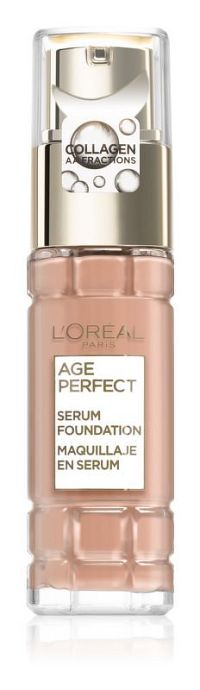L'Oréal Paris Age Perfect 250 Warm Beige 1×30 ml, kolagénový make-up