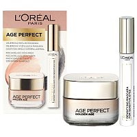 L'Oréal Paris Age Perfect Duo Packs Objemová vyživujúca maskara a rozjasňujúci očný krém 1×22,4 ml