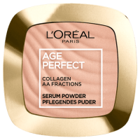 L'Oréal Paris Age Perfect Serum Powder ošetrujúci púder 03 Medium To Tan 9 g