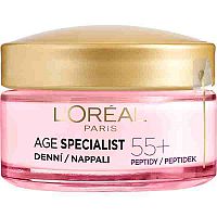 L'Oréal Paris Age Specialist 55+ Anti-Wrinkle Brightening Care rozjasňující pleťový krém proti vráskám 50 ml