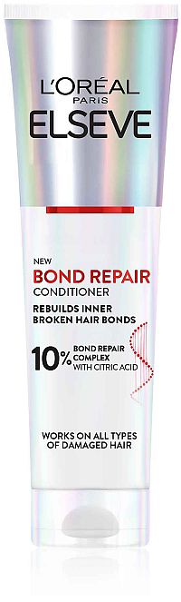 L'Oréal Paris Elseve Bond Repair regeneračný balzam s kyselinou citrónovou, 200 ml pre všetky typy poškodených vlasov, 150 ml 1×150 ml, balzam na vlasy
