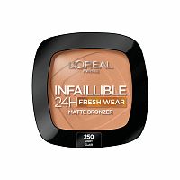L'Oréal Paris Infaillible 24H Fresh Wear Soft Matte Bronzer 250 Light 1×9 g, jemne matný bronzer