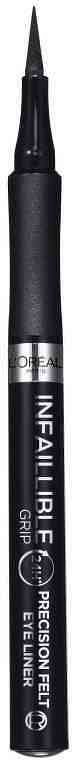L'oreál paris Infaillible Grip 27H Precision Felt 01 black 1 ml
