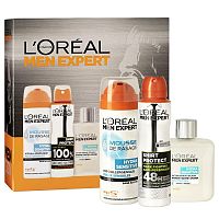 L´Oréal Paris Men Expert voda po holení 100 ml + antiperspirant 150 ml + pena na holenie 200 ml darčeková sada