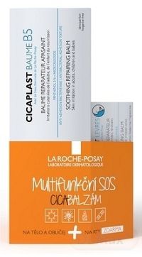 LA ROCHE POSAY PROMO SOS CICABALZÁM (BAUME B5 100 ml + balzám na pery LEVRÉS 7,5 ml ) 1x1 set