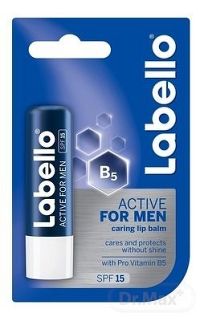 Labello PRE MUŽOV active care, balzam na pery 1x4,8 g