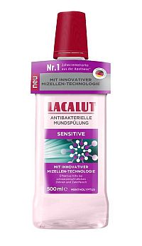 LACALUT sensitive micelárna ústna voda 1×500 ml, micelárna voda