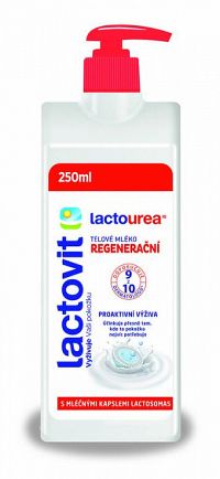 Lactovit Lactourea Telové mlieko Regeneračné, s lactosomas 1x250 ml