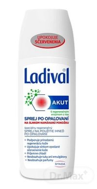 LADIVAL AKUT Sprej po opaľovaní 1×150 ml, po opaľovaní