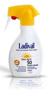 LADIVAL Children SPREJ SPF 50 na ochranu proti slnku pre deti 1x200 ml