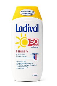 Ladival opaľovacie mlieko citlivá pokožka SPF50 200 ml
