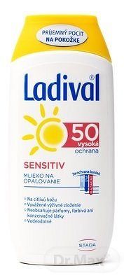 Ladival SENSITIV SPF 50 mlieko na opaľovanie 1x200 ml