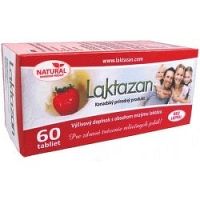 LAKTAZAN tablety tbl enzým laktáza s príchuťou jahody 1x60 ks